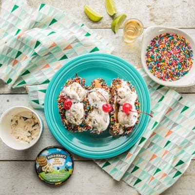 A plate full of Pancake Tacos