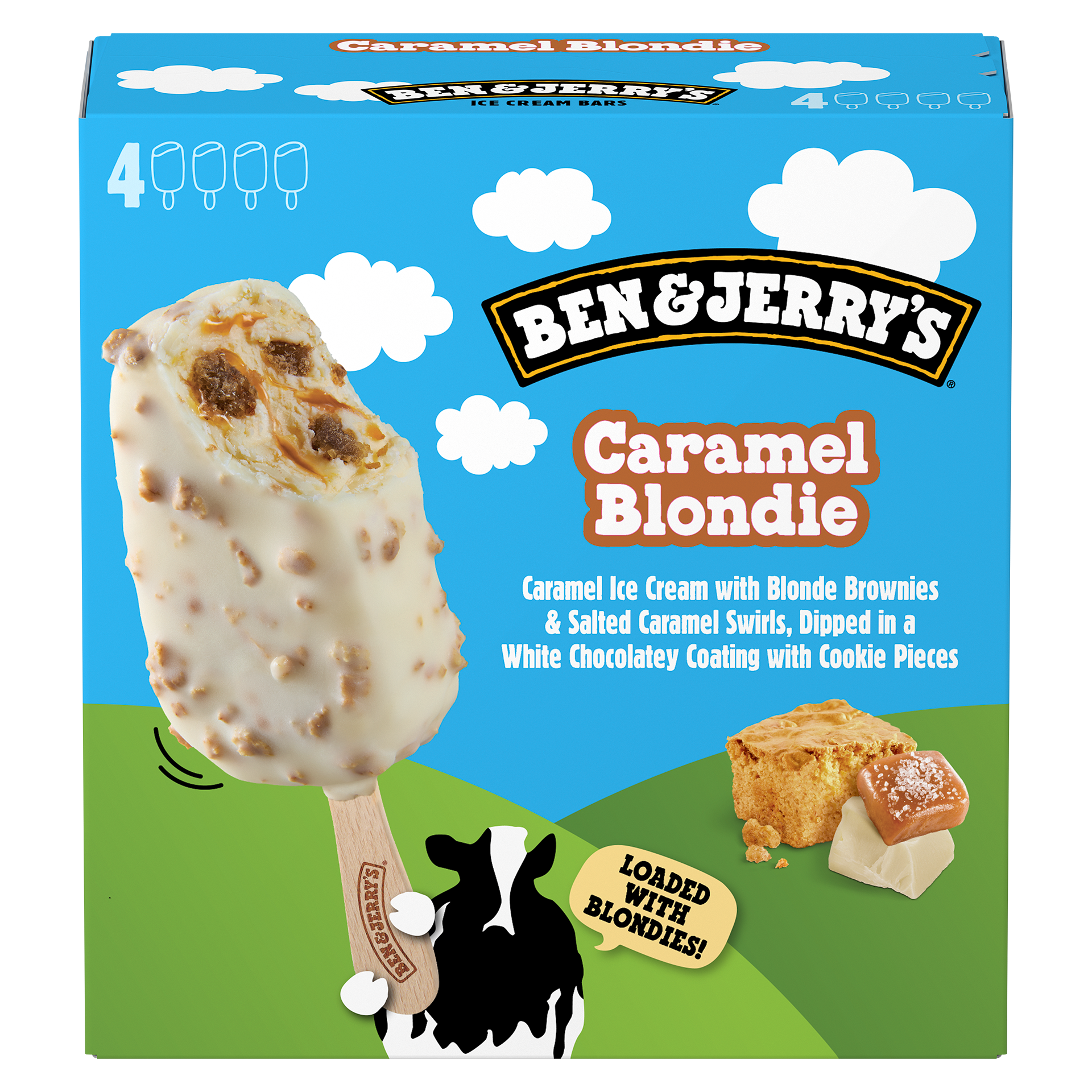 Caramel Blondie Original Ice Cream Ice Cream Bar Multipack