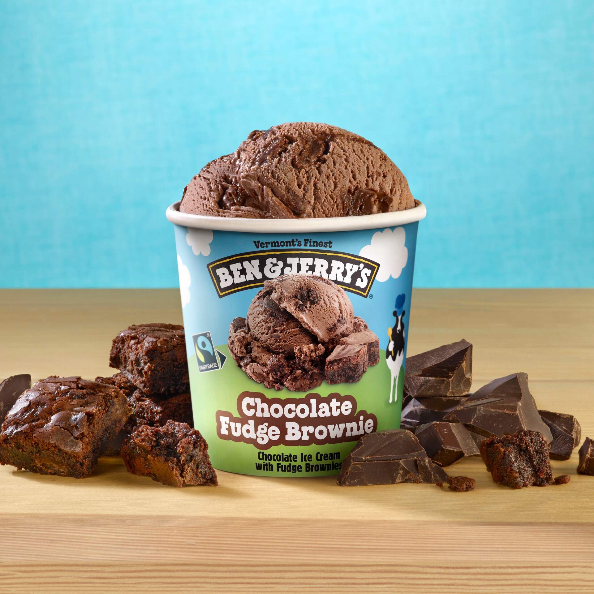 Chocolate Fudge Brownie Original Ice Cream Pint