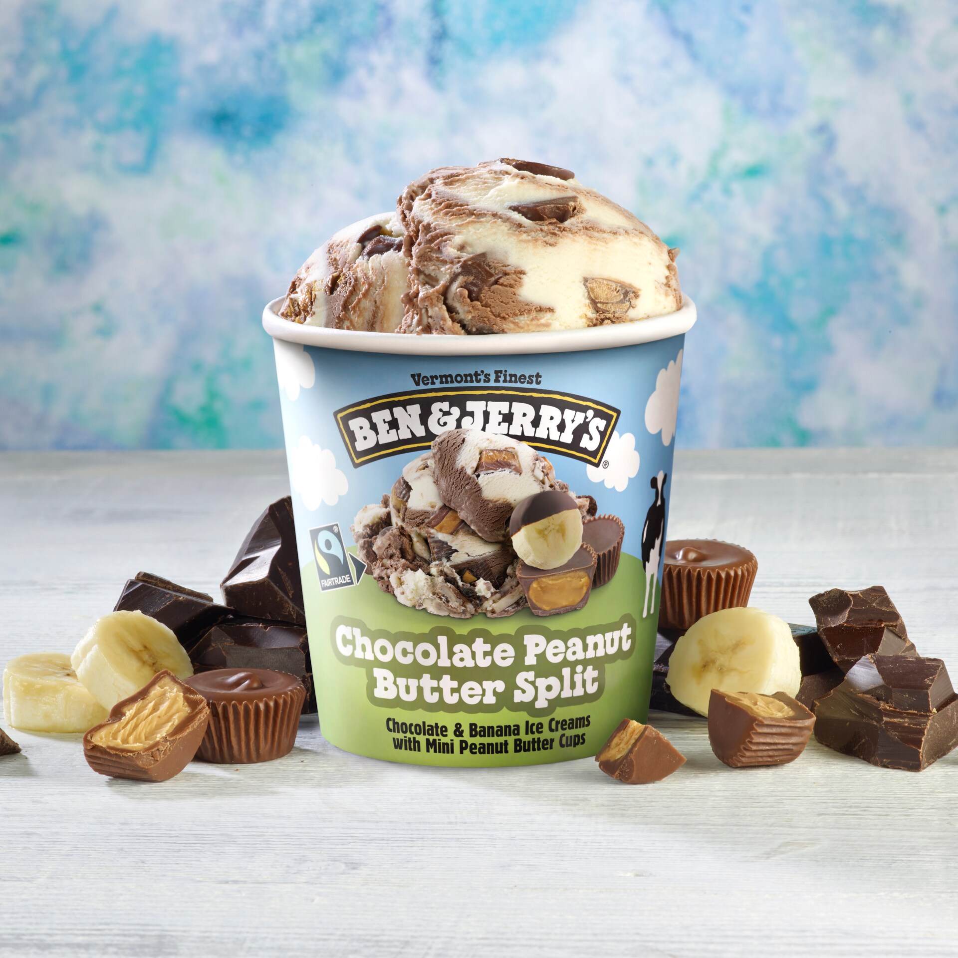 Chocolate Peanut Butter Split Original Ice Cream Pint