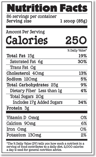 Nutrition Facts