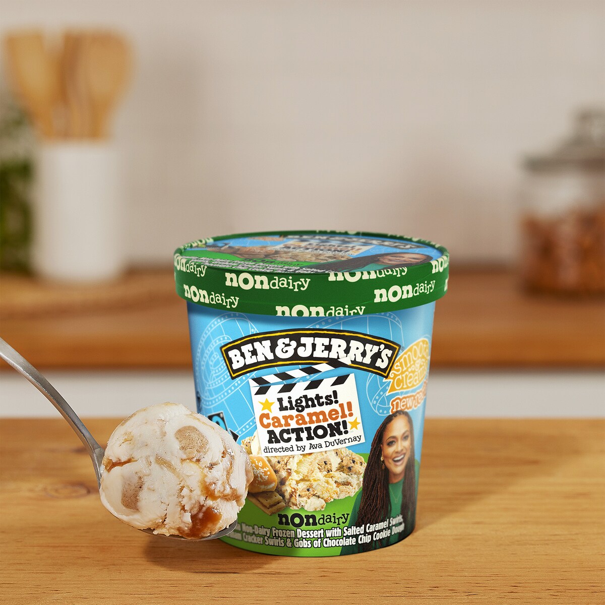 Lights! Caramel! Action!™ Non-Dairy  Oat 1 / 2