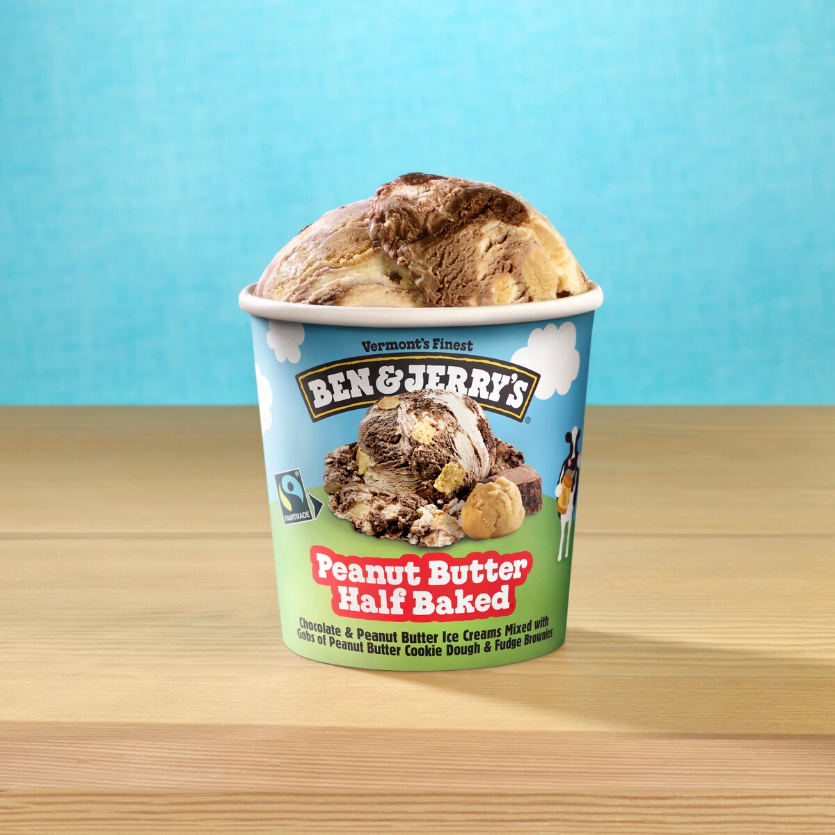 Peanut Butter Half Baked Ice Cream - Pint 5 / 5