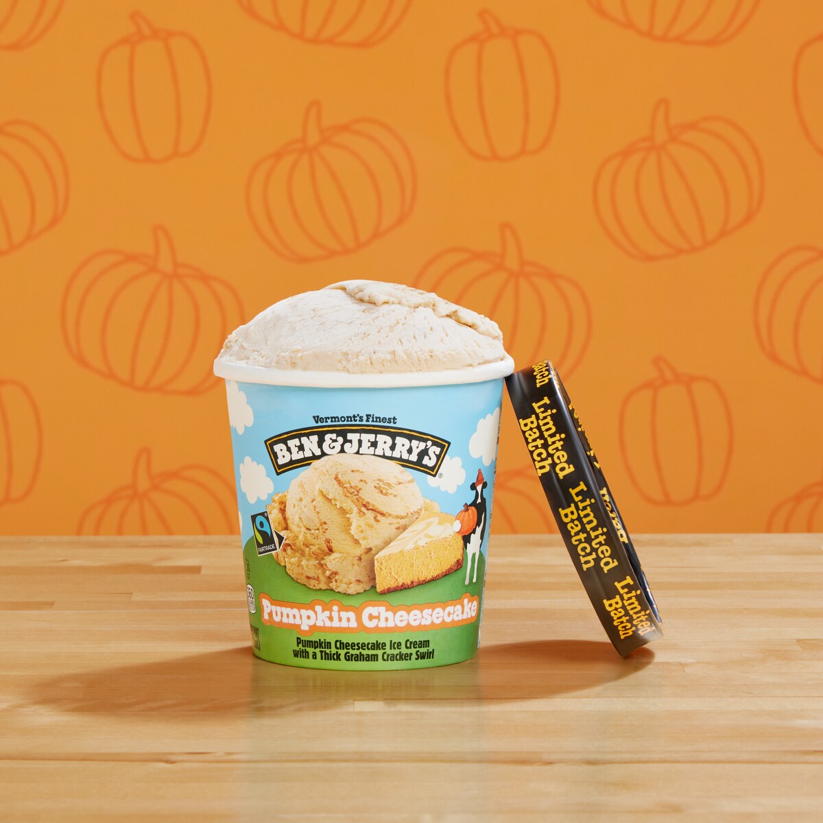 Pumpkin Cheesecake Ice Cream - Pint 4 / 4