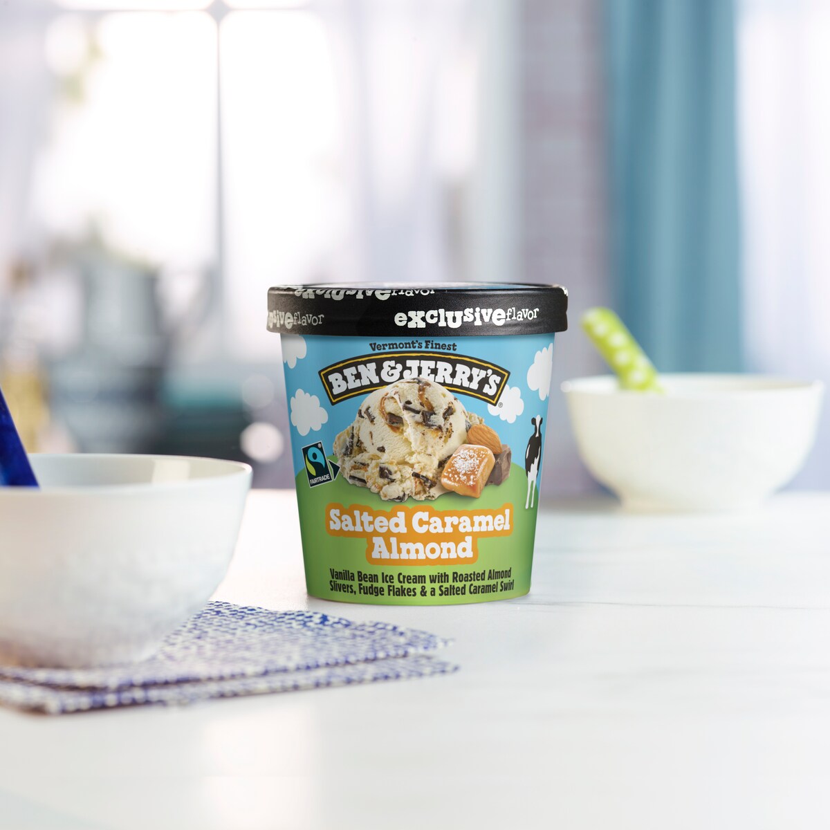 Salted Caramel Almond Ice Cream - Pint 2 / 4