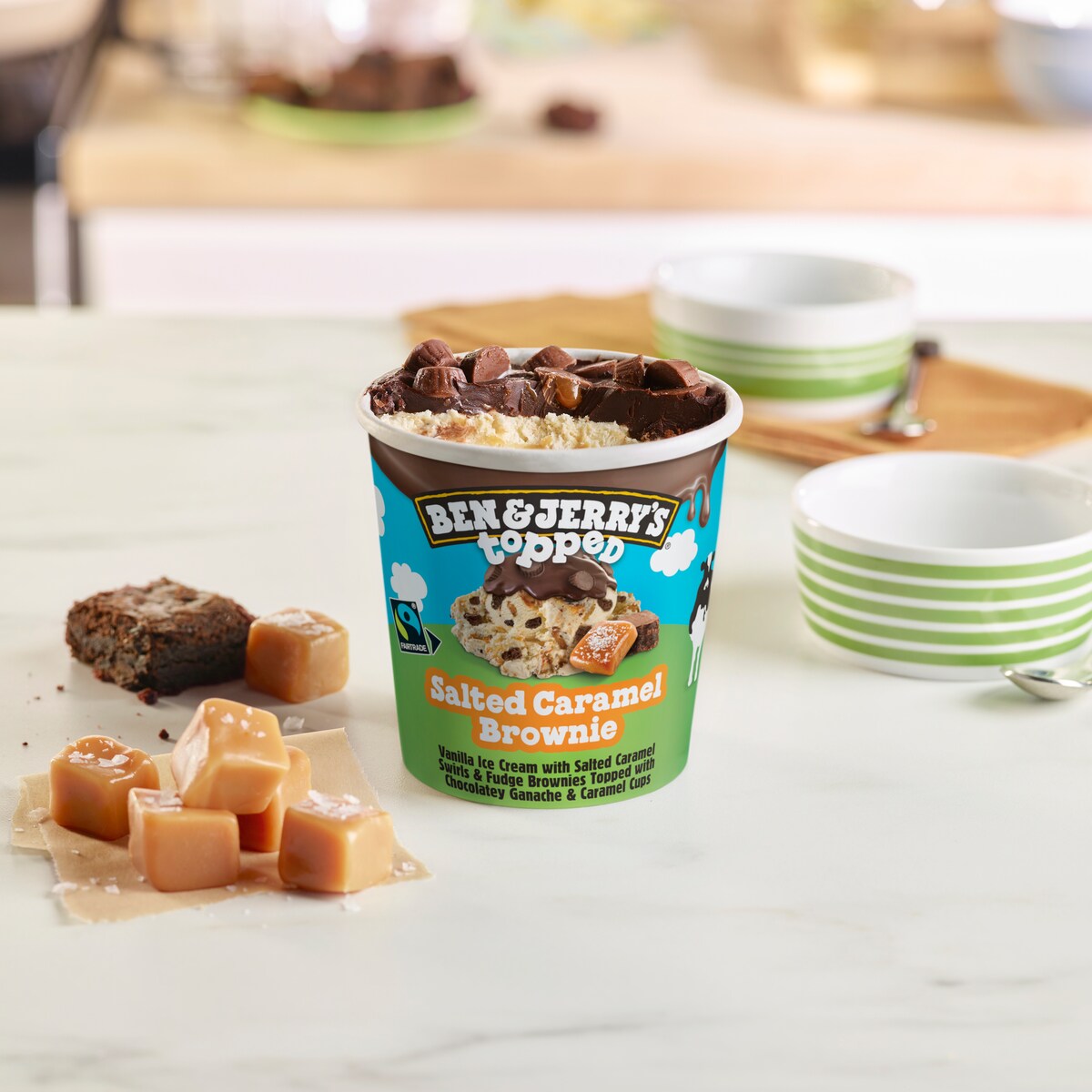 Salted Caramel Brownie Topped - Pint 2 / 4