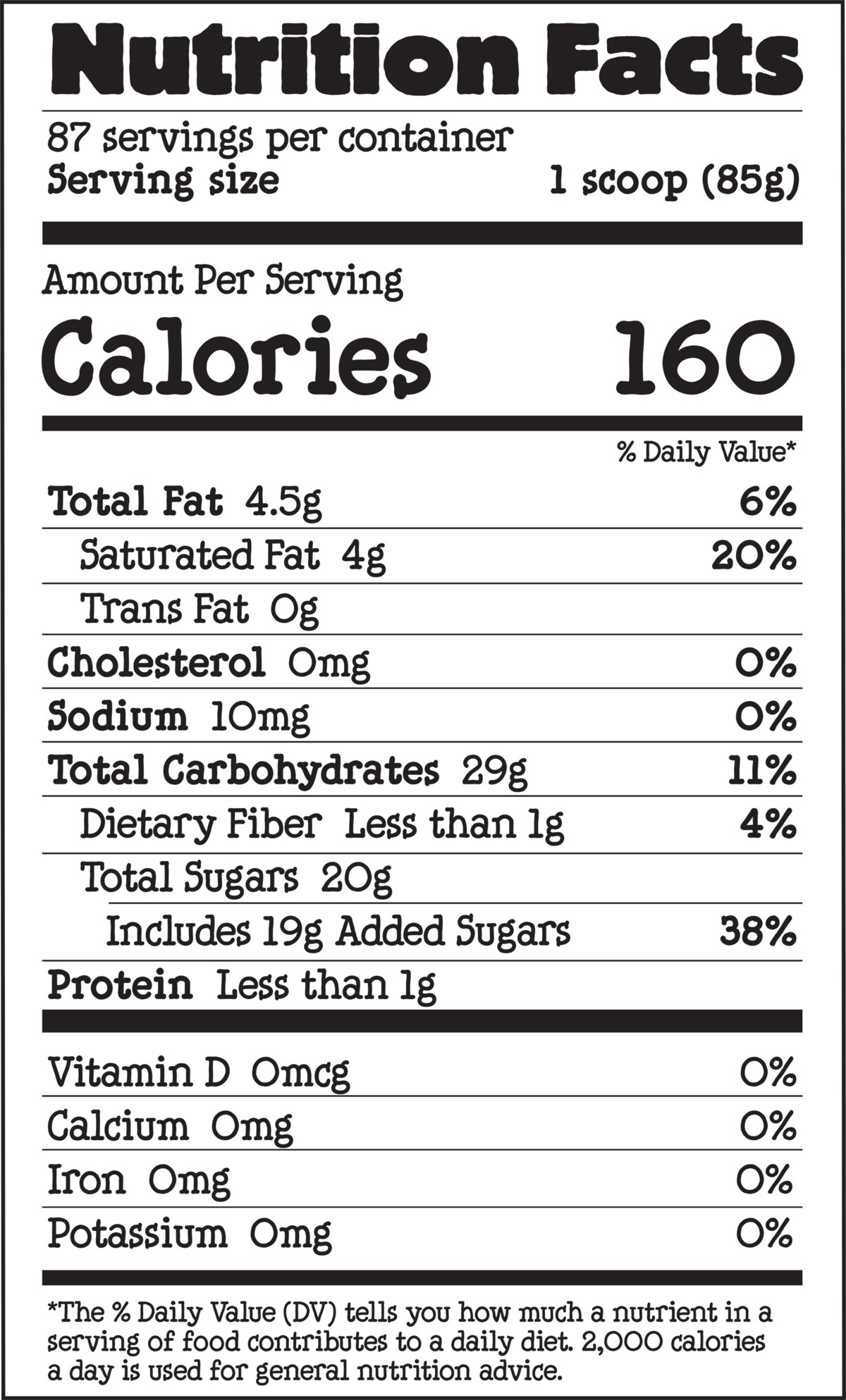 Nutrition Facts