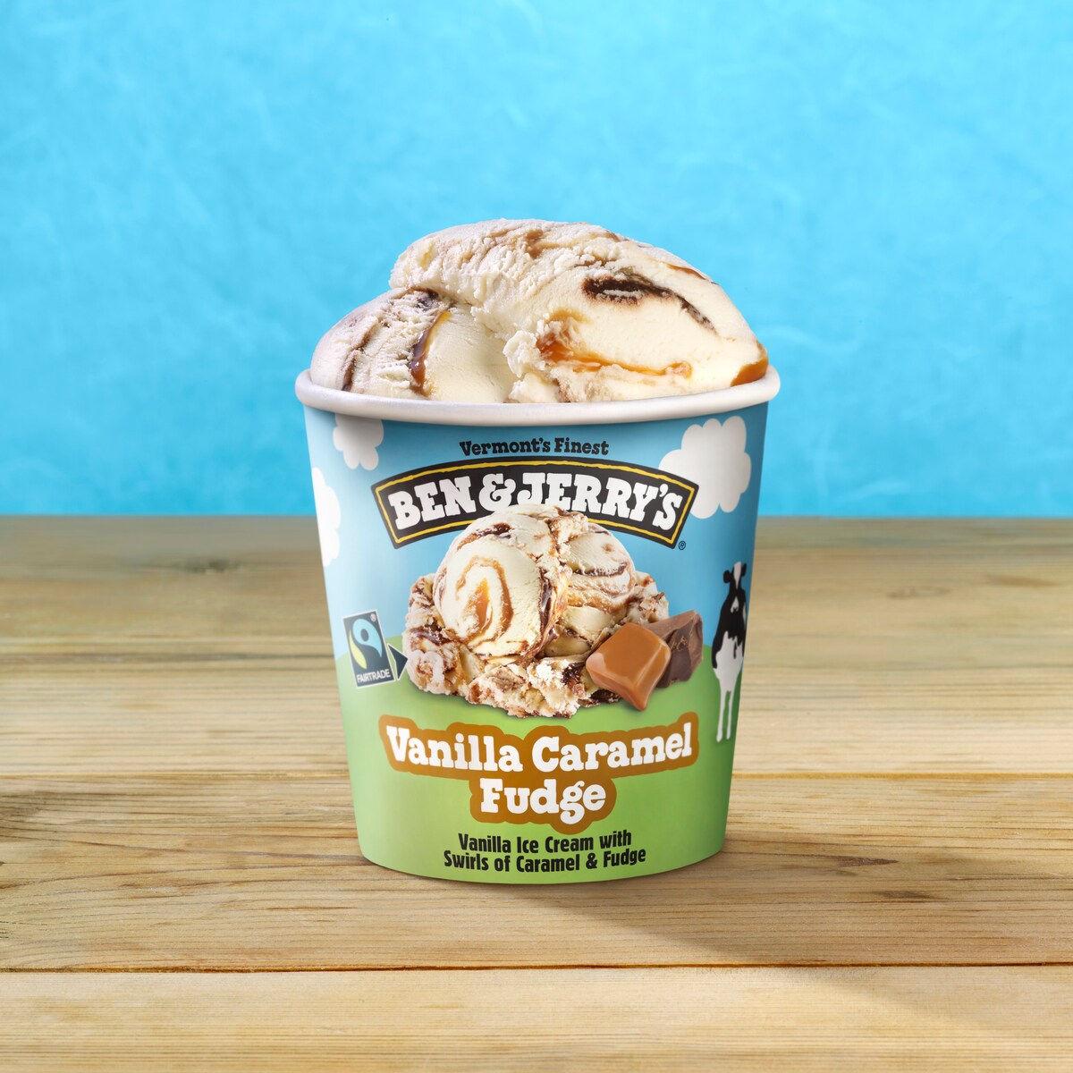 Vanilla Caramel Fudge Ice Cream - Pint 5 / 5