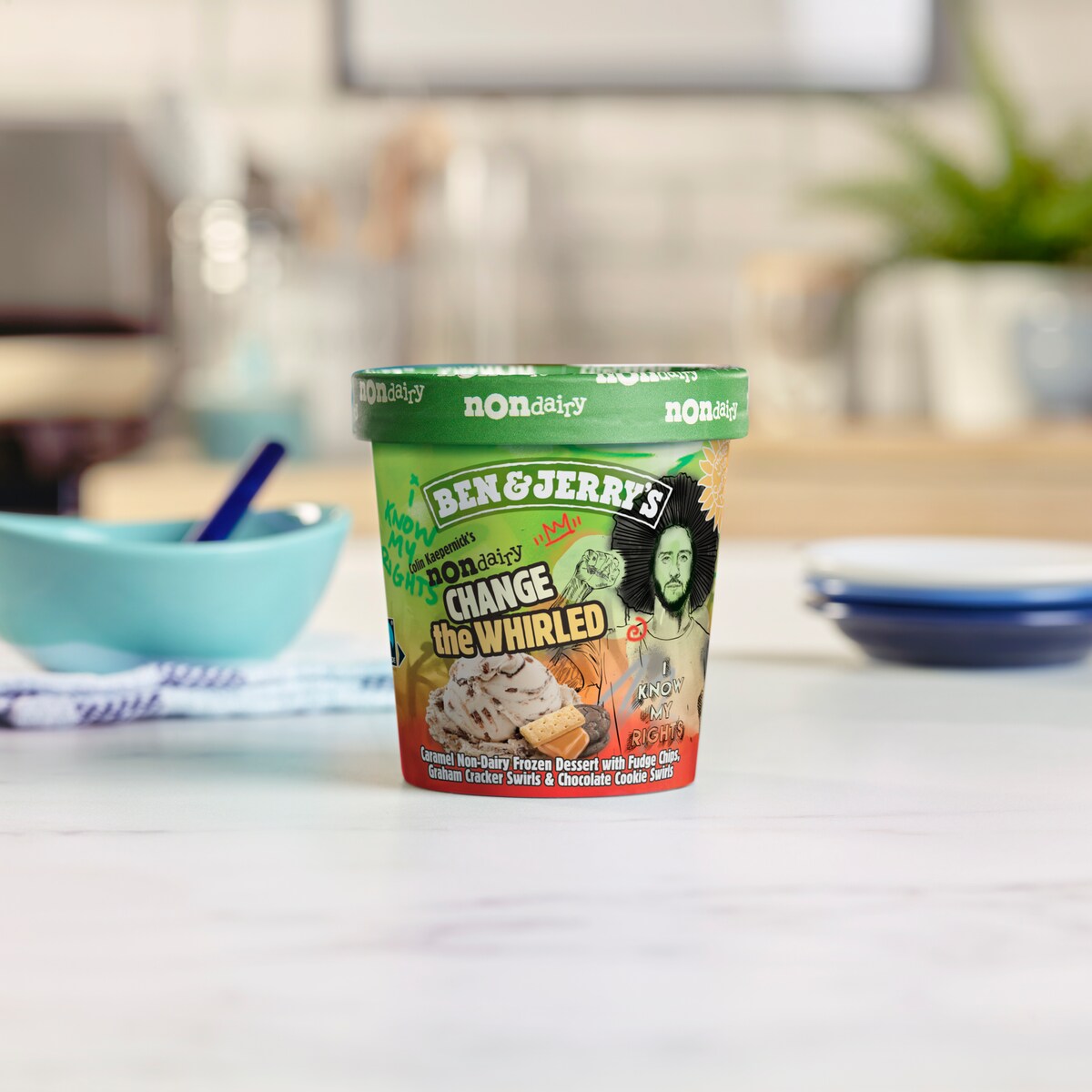 Colin Kaepernick’s Change the Whirled Non-Dairy - Pint 3 / 5