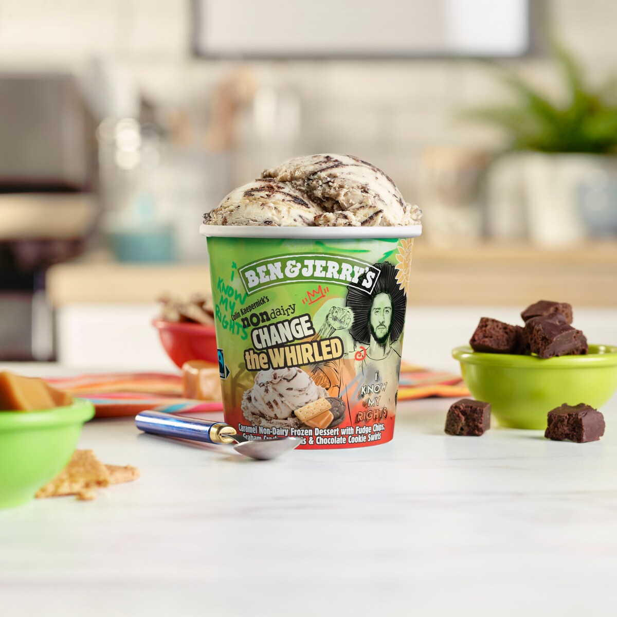 Colin Kaepernick’s Change the Whirled Non-Dairy - Pint 4 / 5