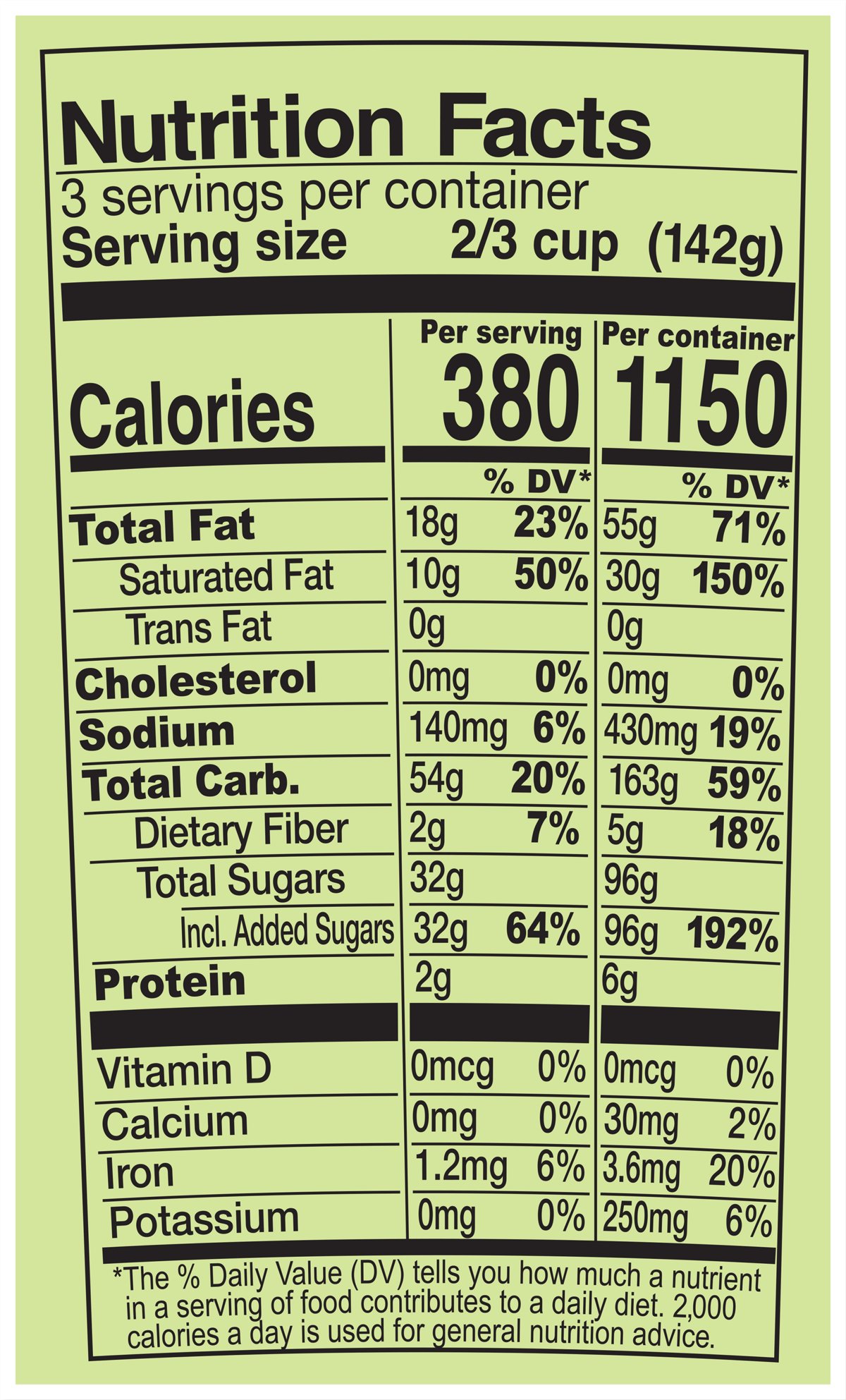 Nutrition Facts
