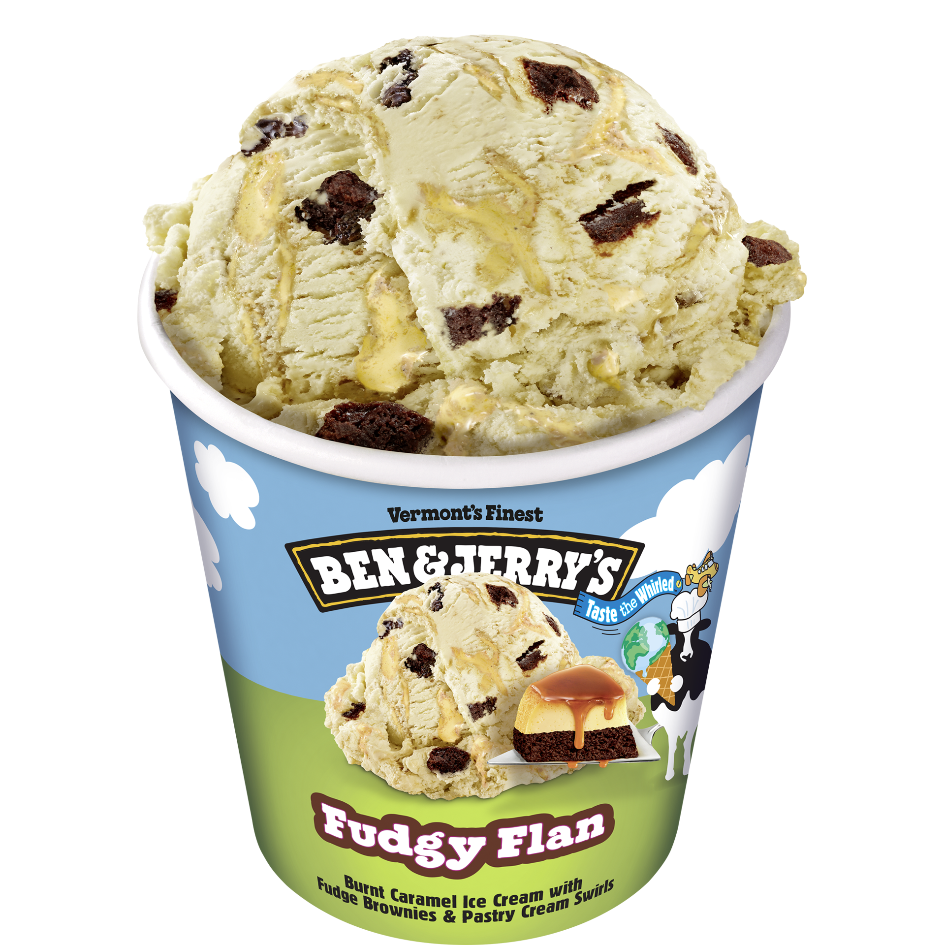 Fudgy Flan Original Ice Cream Pint