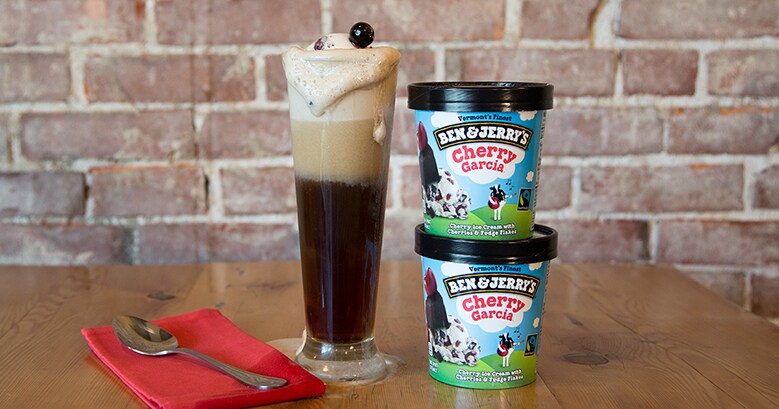 Cherry Cola Float