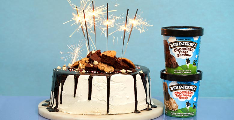 Chocolate Cherry Firecracker Cake