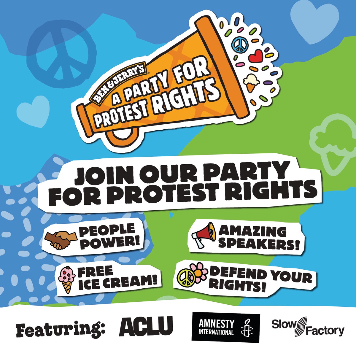 Join Us for A Party for Protest Rights!