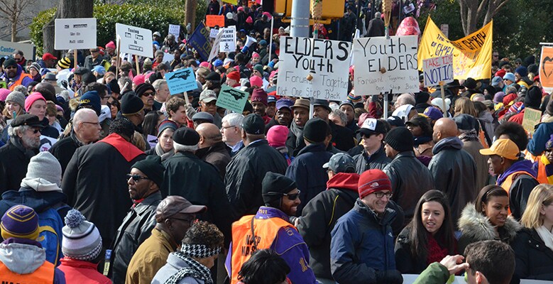 Moral March in Raleigh, 2015