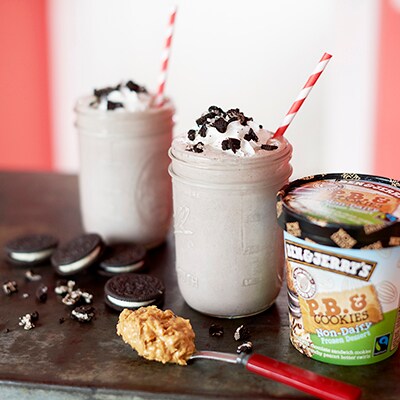 Ben & Jerry's - PB & Cookies Shake