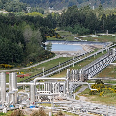 Pipes harnessing the earths heat
