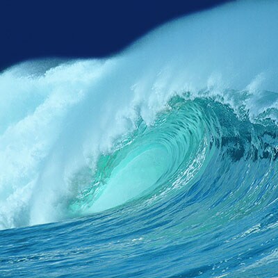 A big wave