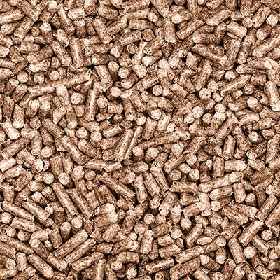 Massive amount of pellets