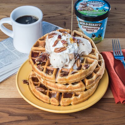 Sunday Sundae Waffles