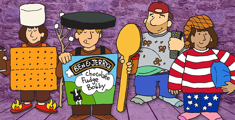 Dressed up as your favorite Ben & Jerry's flavor