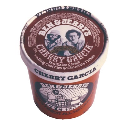 Old packaging, Ben & Jerry's Cherry Garcia