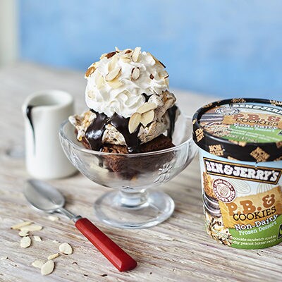Ben & Jerry's - Vegan Brownie Sundae