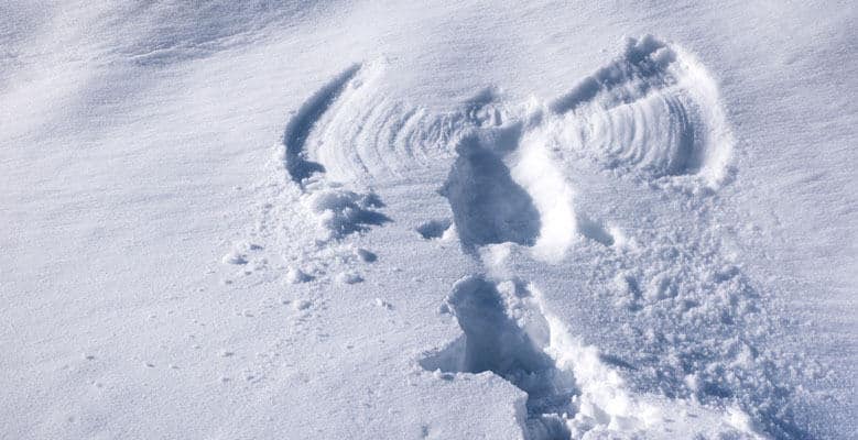 Snow angle