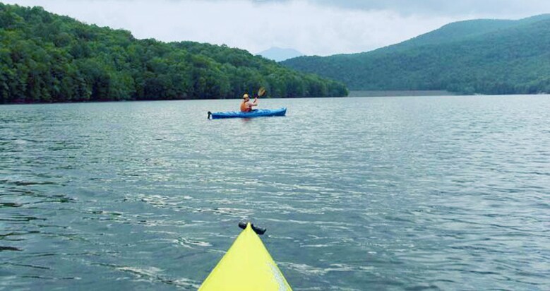 Kayaking in Vermont - Ben & Jerry's