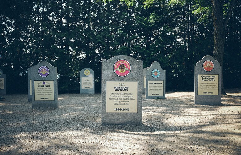Ben & Jerry's - Flavor Graveyard