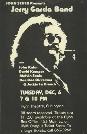 Jerry Garcia Band - Flynn Theatre