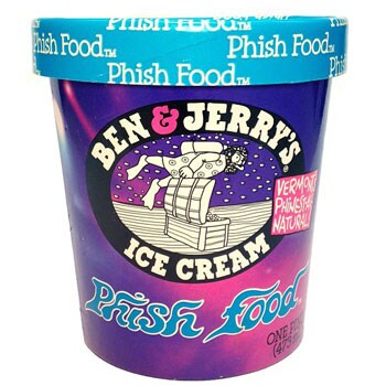 A Pint of Ben & Jerry's Phish Food Ice Cream