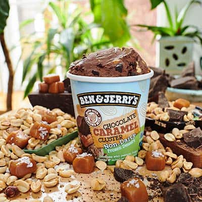 Ben & Jerry's Chocolate Caramel Cluster Non-Dairy