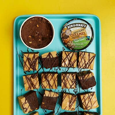 Ben & Jerry's Chocolate Peanut Butter Vegan Fudge