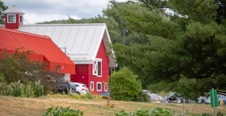 Exterior of Ben & Jerry's manufacturing facility