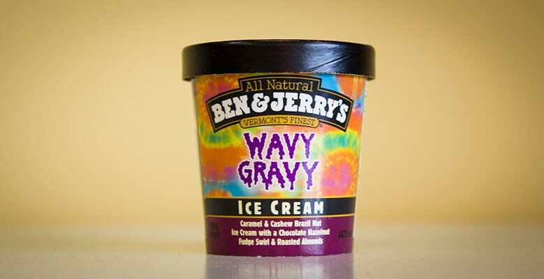 Ben & Jerry's Wavy Gravy pint
